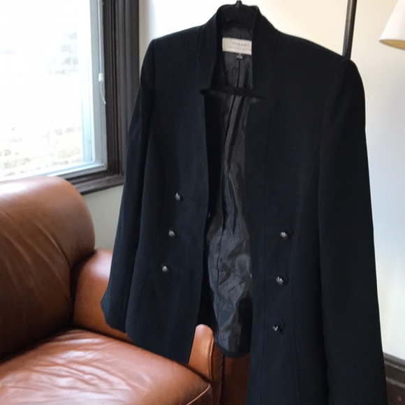 Tahari navy blazer - Picture 1 of 3